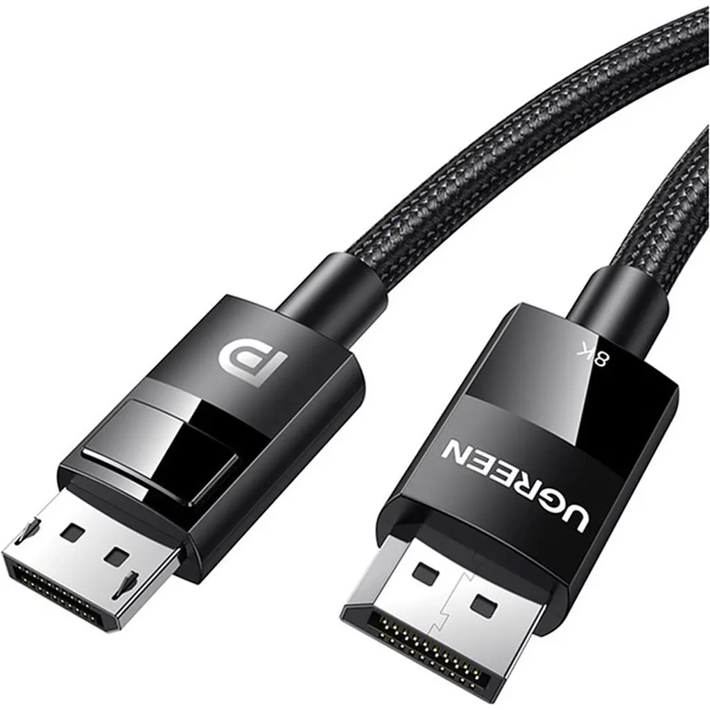 Кабель Ugreen DP114 DisplayPort to DisplayPort V1.4 2m Black (80392) [165597] - фото 3
