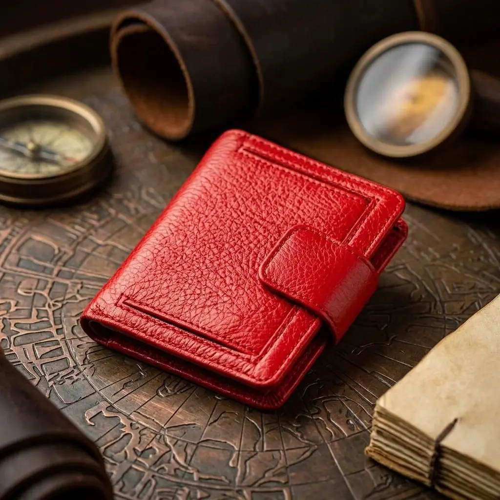 Жіночий гаманець ST Leather 18923 червоний - фото 4