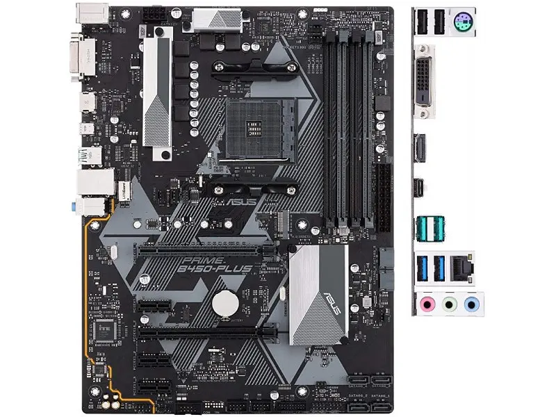 Материнская плата Asus PRIME B450-PLUS