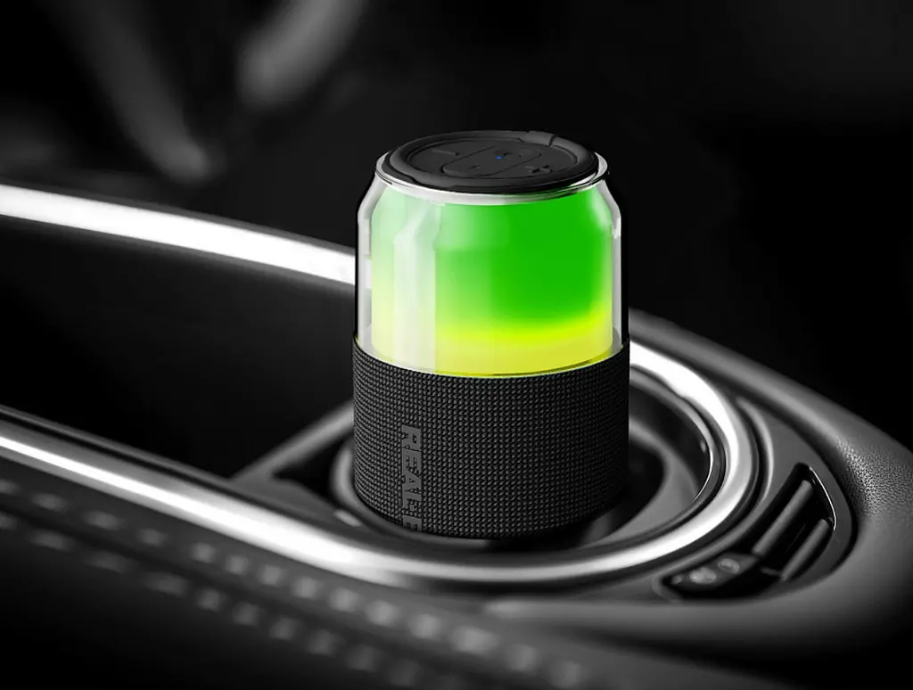 Портативная колонка REAL-EL RX705 5W Bluetooth TWS, RGB, Black - фото 8