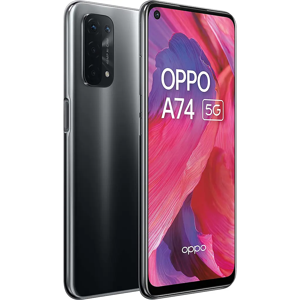 Смартфон Oppo A74 5G 6/128GB (Prism Black) Global [80076] - фото 2