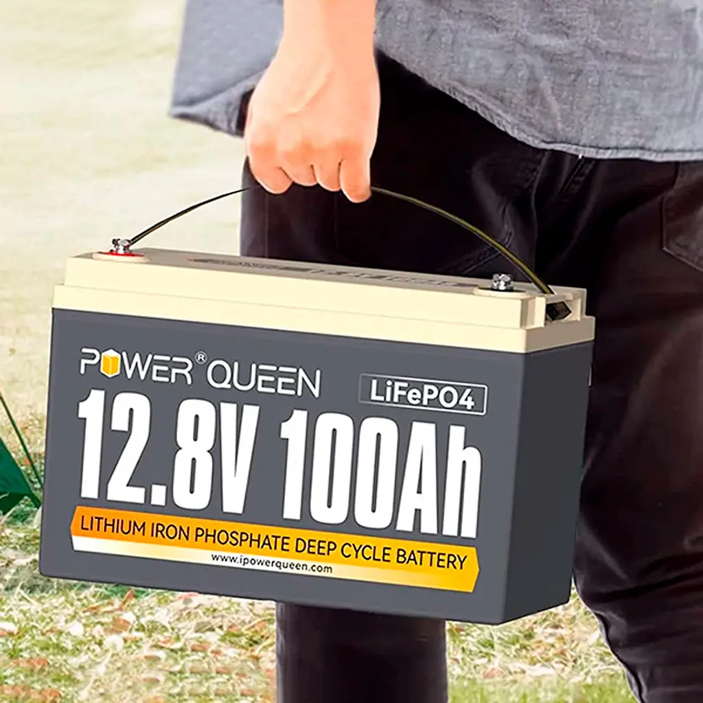 Акумулятор Power Queen LiFePO4 12V [12.8V/100Ah/1280Wh] [111279] - фото 3
