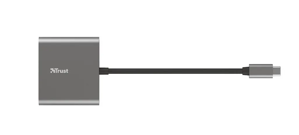 USB-хаб Trust Dalyx Aluminium USB Type-C 3-в-1 (23772) - фото 2