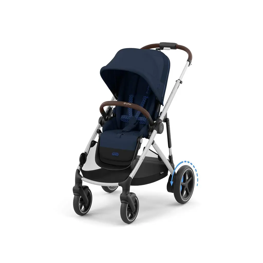 Коляска eGazelle S SLV Ocean Blue - фото 4
