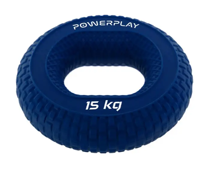 Эспандер кистевой PowerPlay силиконовый PP-4333 Hand Grip Light 15 кг Синий (PP_4333_Blue_15kg) - фото 2
