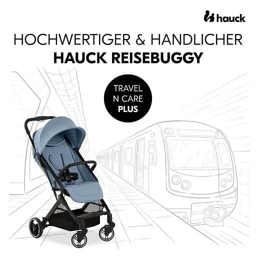 Прогулянкова коляска Hauck Travel N Care Plus Vanilla, бежева (16025-1) - фото 10