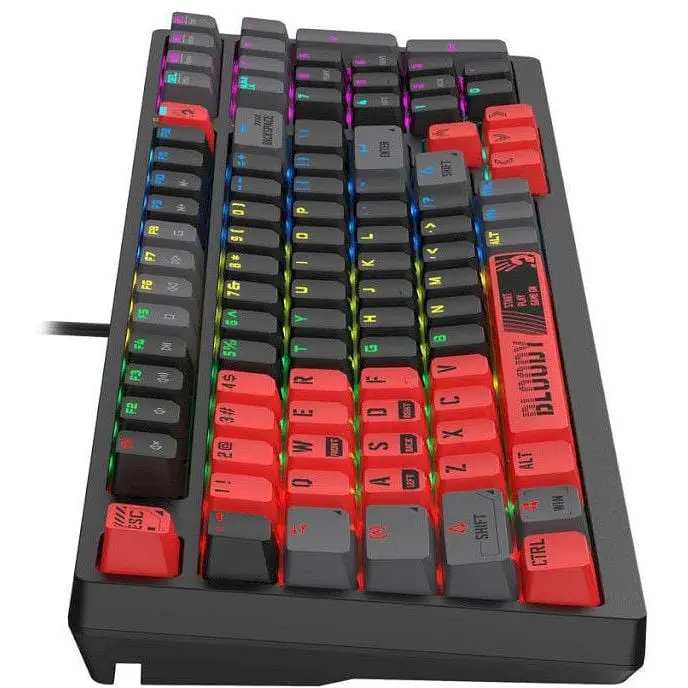 Клавиатура проводная A4Tech Bloody S98 Sports Red - фото 8