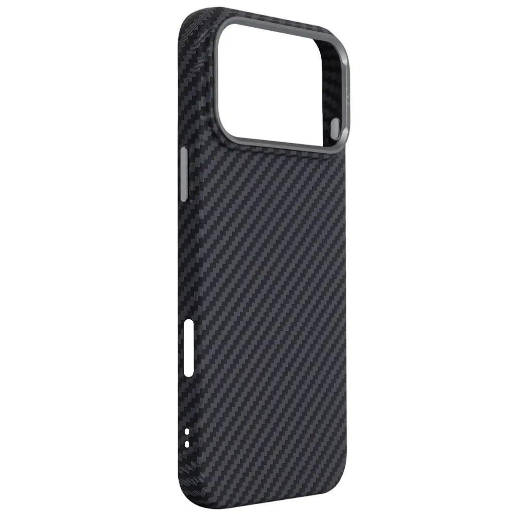 Чохол до мобільного телефона Armorstandart LikeCarbon2 MagCase Apple iPhone 17 Pro Max Carbon Black (ARM86259) - фото 2