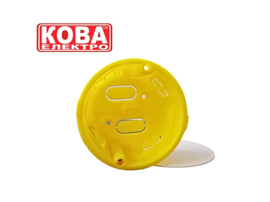 Коробка розподільча КОВА 80мм х 80мм КРБ-80 (бетон) - фото 6