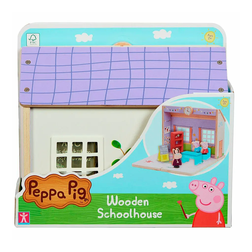 Дерев'яний ігровий набір Peppa Pig Школа Пеппи (7212) - фото 6