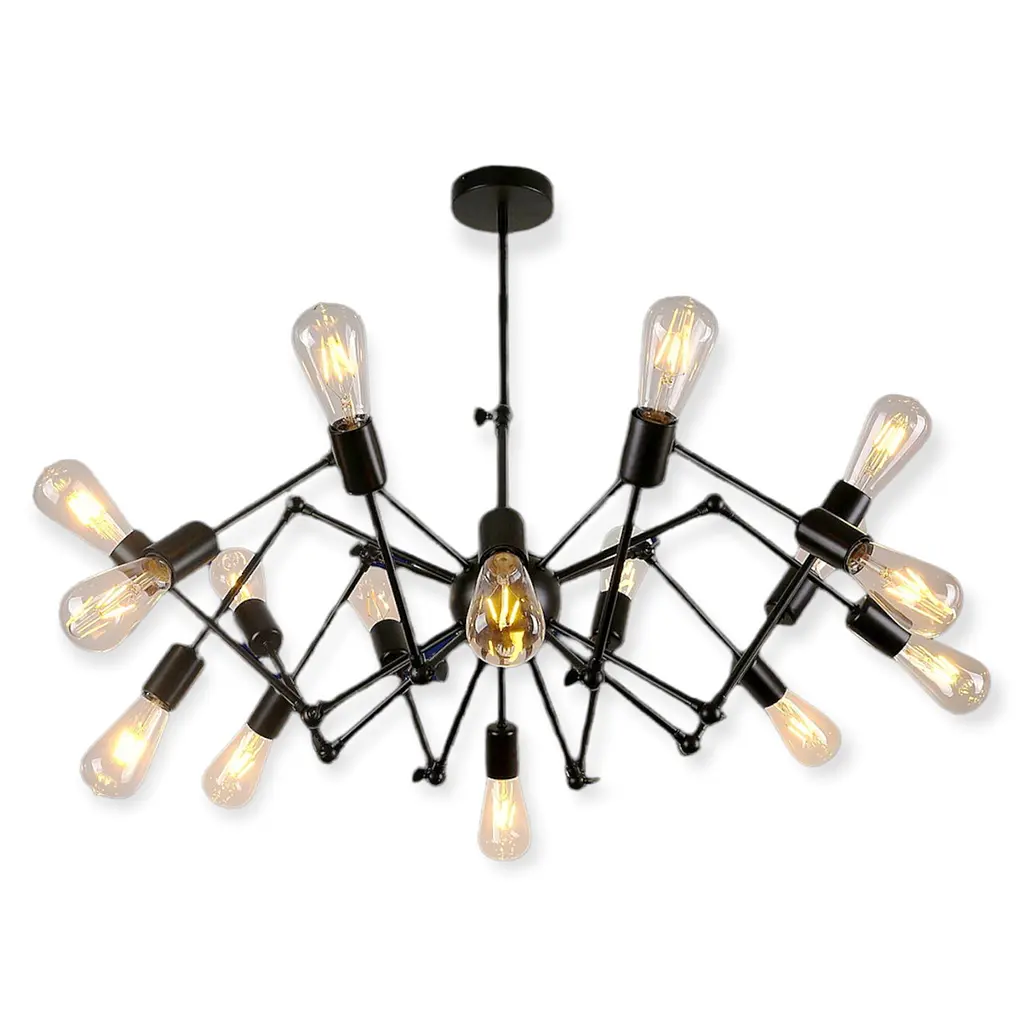 Люстра-павук у стилі loft Levistella 910025-16 BK
