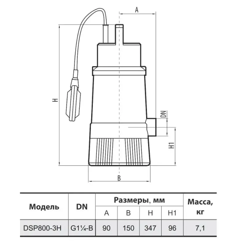Колодязний насос NPO DSP 800-3H - фото 3