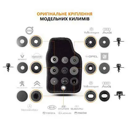 Ворсовий килимок багажника для Honda FR-V 2004-2009 (Carrera) - фото 3