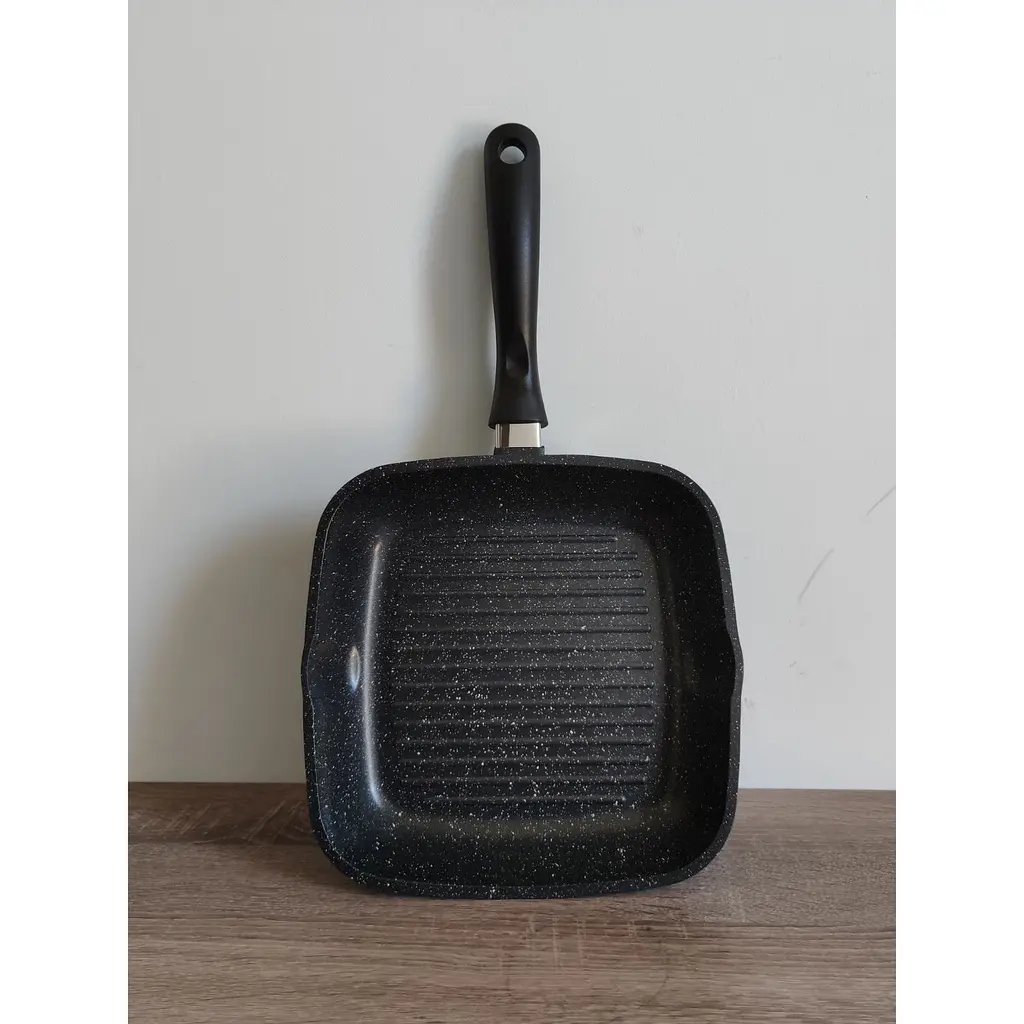 Пательня гриль Vezzer квадратна 24 см (VZ8052) - фото 4