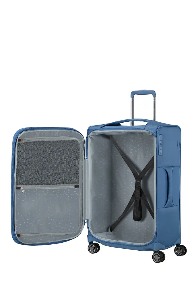 Валіза Samsonite RE-LITE CAPRI 67 см BLUE 67x44x30(33) KQ8*01006 - фото 2