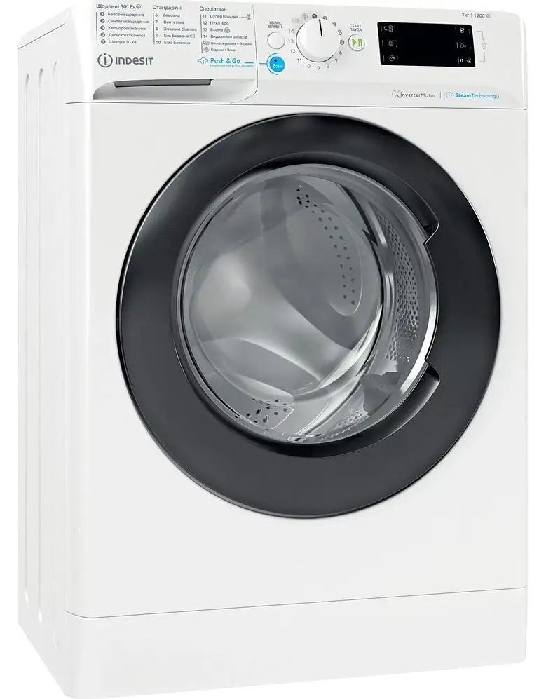 Пральна машина Indesit BWSE 71293X WBV UA - фото 2