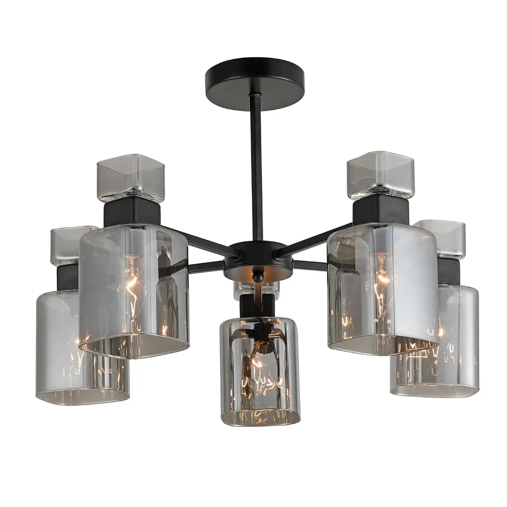 Люстра Ardero BL1150-1 OLIVIA під лампу чорний