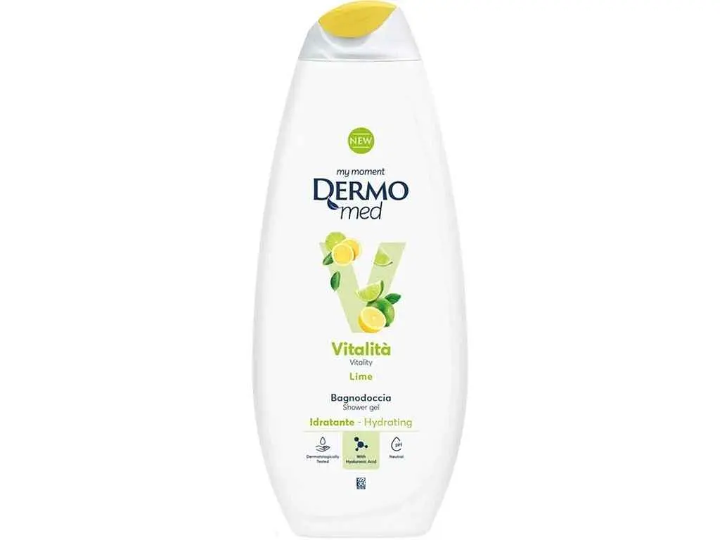 Гель для душу DERMOMED 750мл Lime Vitalita