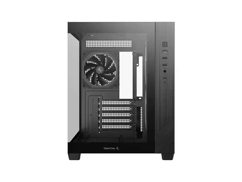 Корпус Deepcool CG330 3F Black (R-CG330-BKNGM3-G) - фото 3