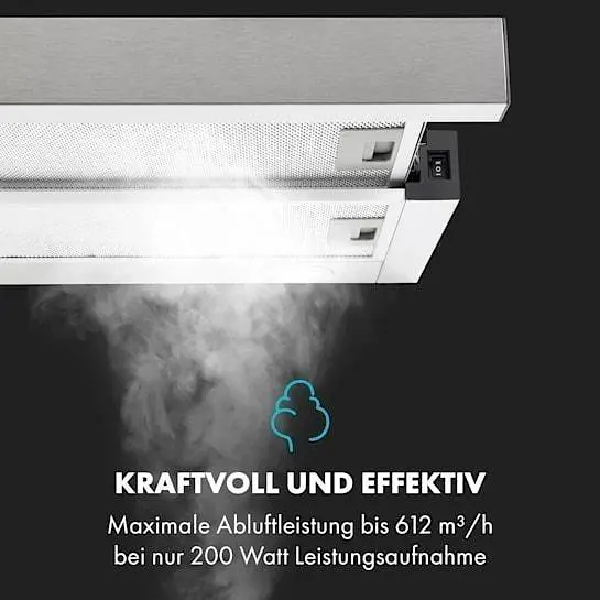 Вытяжка Klarstein Viola 612 м3/час (10034862) - фото 4