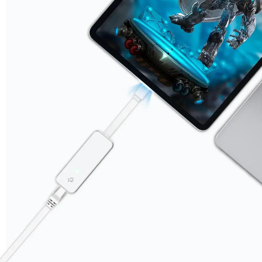 TP-Link Сетевой адаптер UE300 USB type-C to GE - фото 4