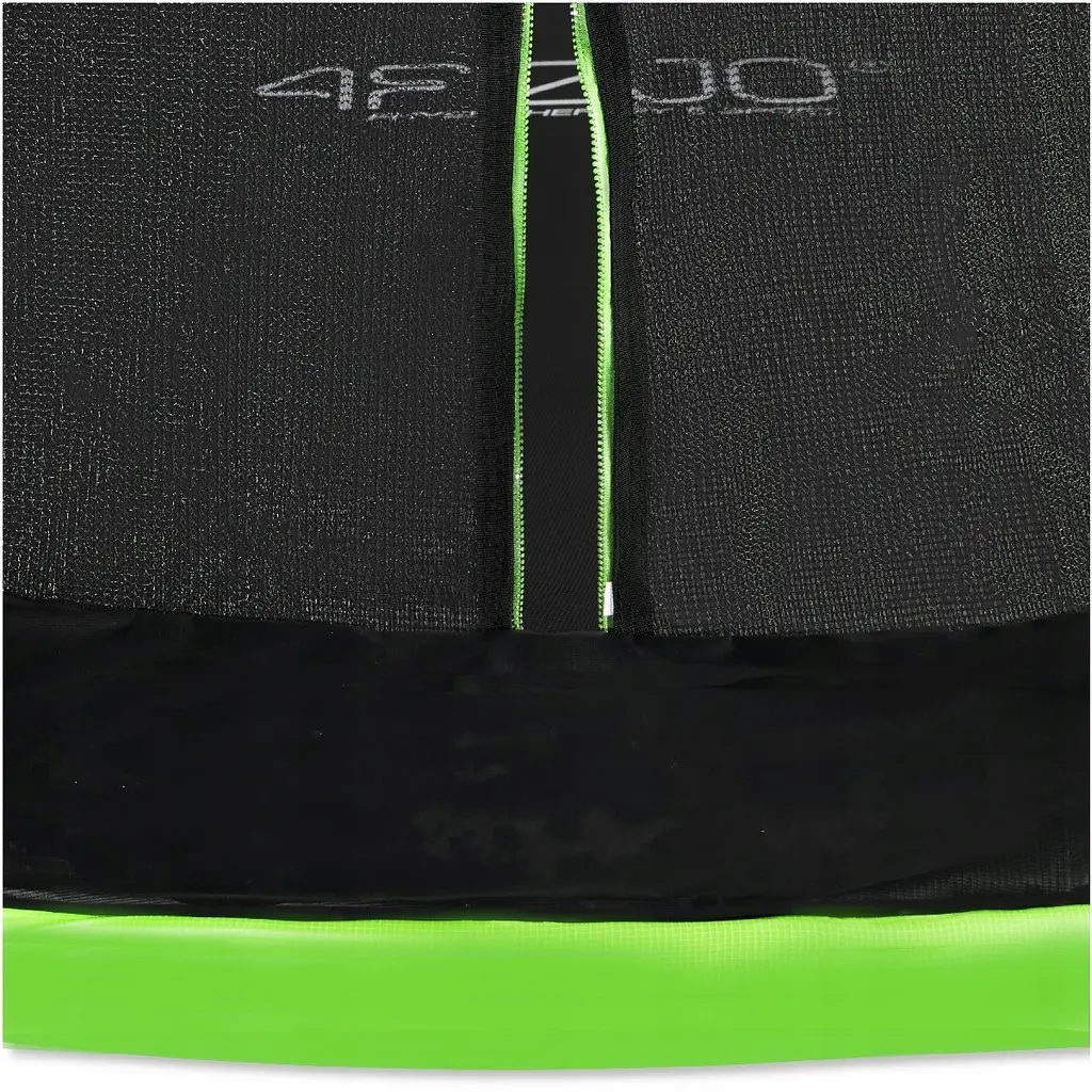 Батут із внутрішньою сіткою 4FIZJO Premium 12FT 374 см 4FJ0605 Black/Green (P-5907739314185) - фото 9