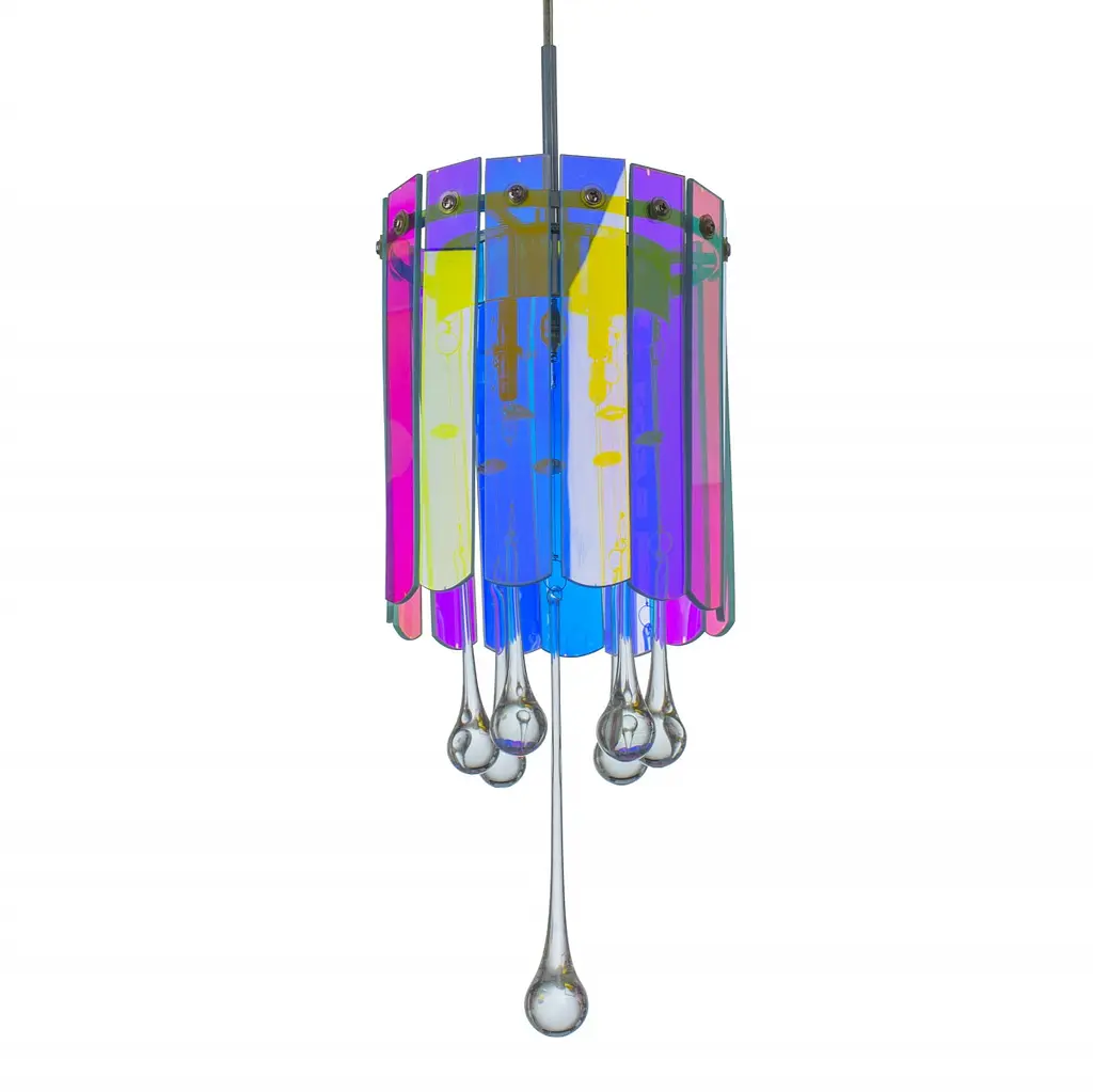 Люстра подвесная Brille галогенная G4 20W CH (BR-787S/2) - фото 3