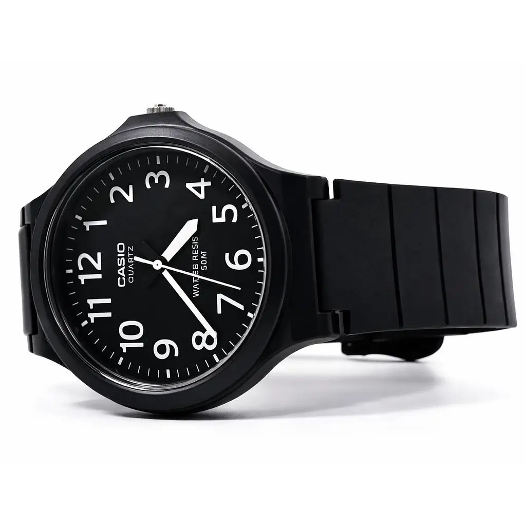 Чоловічий годинник Casio MW-240-1B Чорний ( AT1141-0056 ) - фото 3