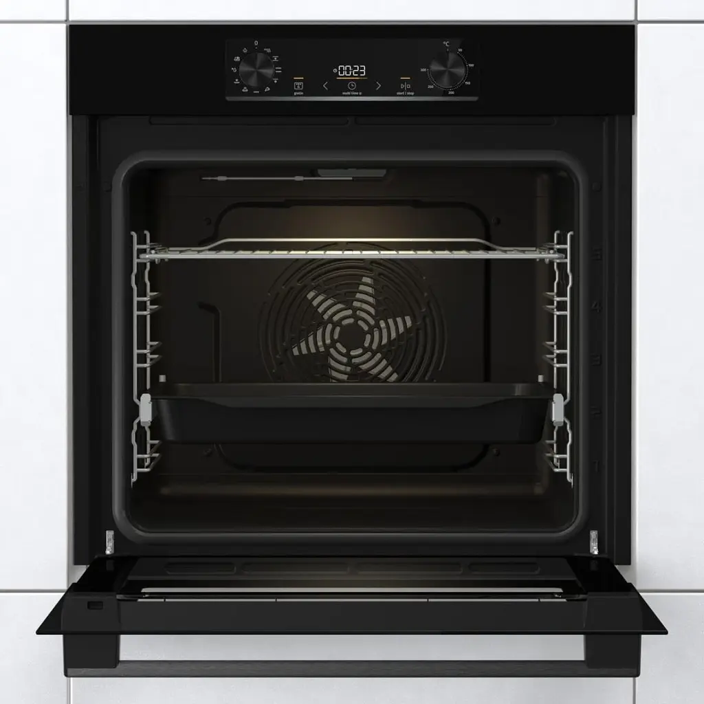 Комплект духовка електрична Gorenje BO6735E05B + поверхня газова на склі GTW641EB 743549 чорний - фото 6