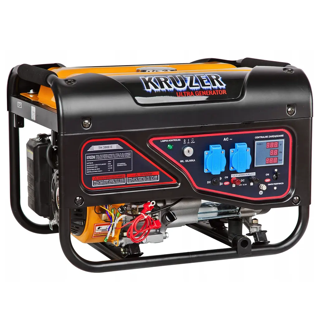 Бензиновий генератор Kruzer TH 3900 2.8 кВт 230В 4-тактний