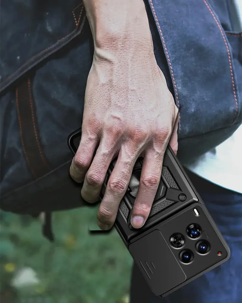 Чохол до мобільного телефона BeCover Military Tecno Camon 30 (CL6) Black (712170) - фото 5