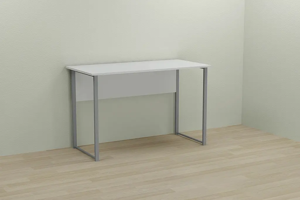 Компьютерный стол Ferrum-decor Курт 75x140x70 серый ДСП Белый 16мм (FRD-101877) - фото 5