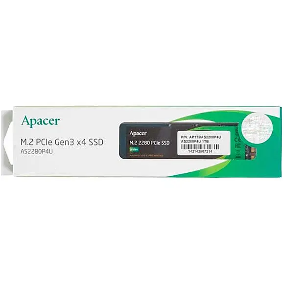 SSD накопичувач Apacer AS2280P4U 1TB (AP1TBAS2280P4U-1) [101111] - фото 3