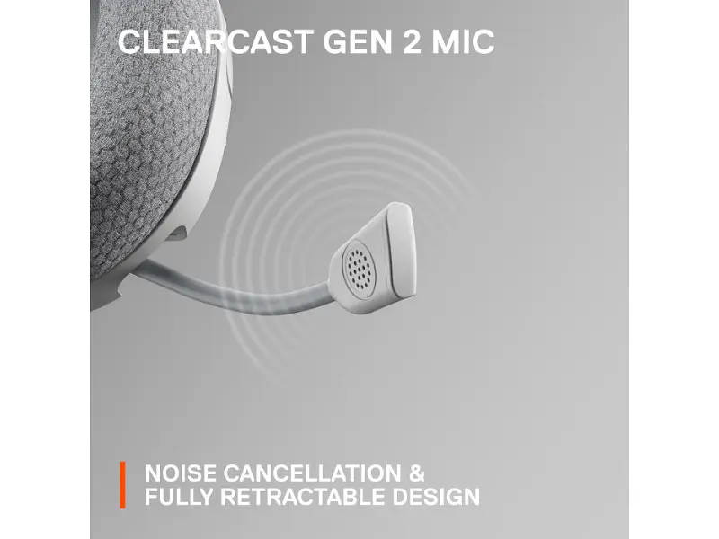 Навушники з мікрофоном SteelSeries Arctis Nova 1P White (61612) - фото 8