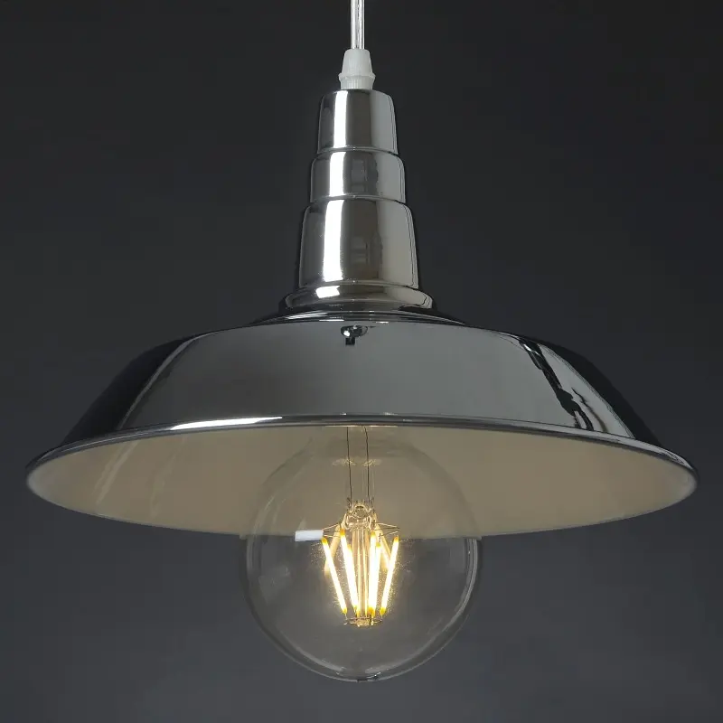 Люстра Brille подвесная лофт для кухни E27 60W SL/WH (BL-221S/1) - фото 3