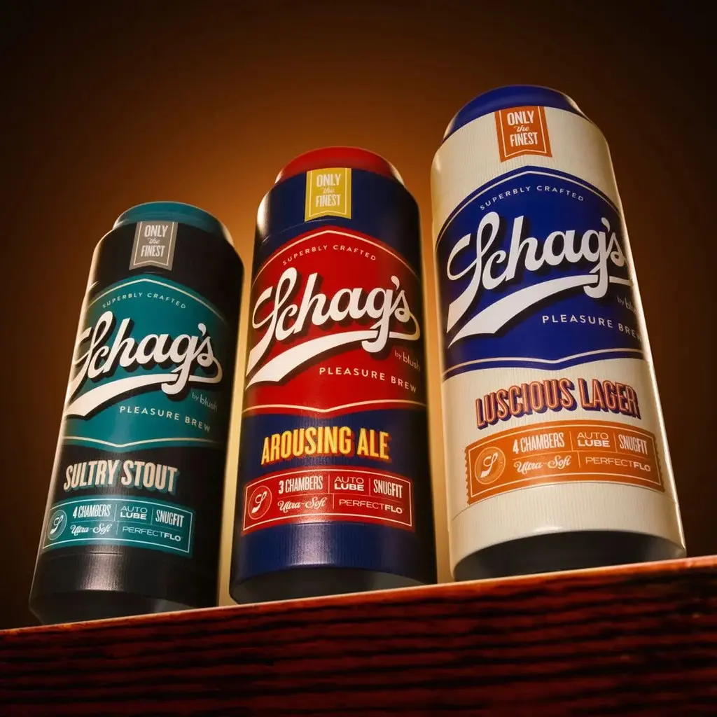 Мастурбатор Blush Schag's - Arousing Ale Masturbator - Frosted - фото 8