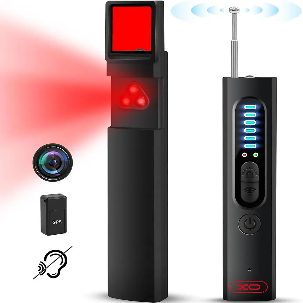 Портативний детектор жучків XO CRP01 infrared detector anti eavesdropping - фото 2