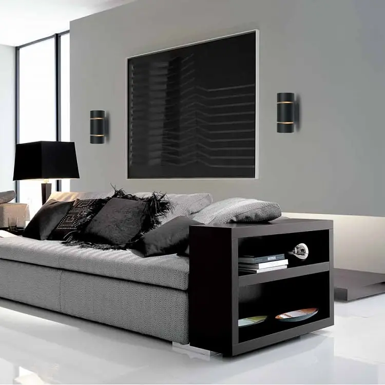 Накладний світильник Feron AL8003 під лампу чорний (40167) - фото 3