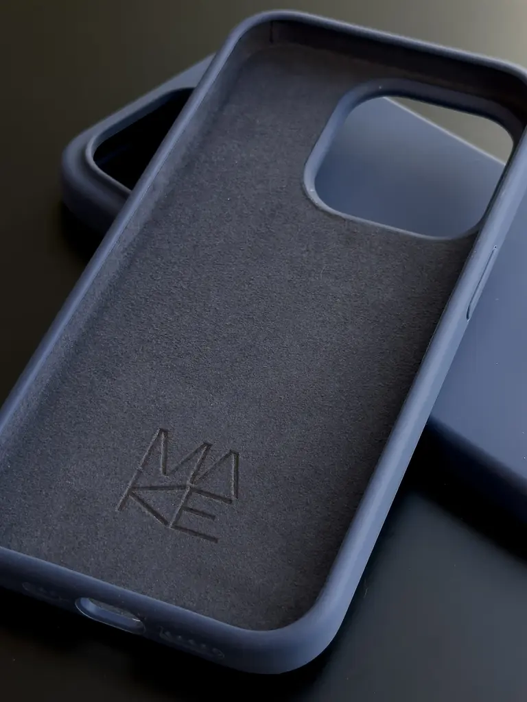 Чохол MAKE Apple iPhone 15 Pro Silicone Navy Blue - фото 2