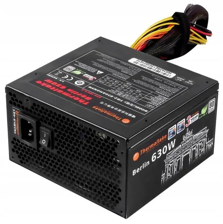 Блок живлення Thermaltake Berlin 630W 80+ Bronze (TR2-630AH2NCB) Б/в