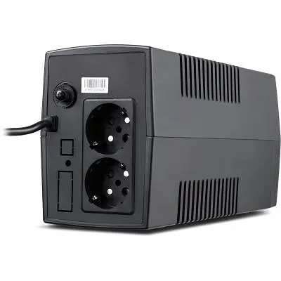 Пристрій безперебійного живлення Vinga LCD 600VA plastic case (VPC-600P) - фото 3