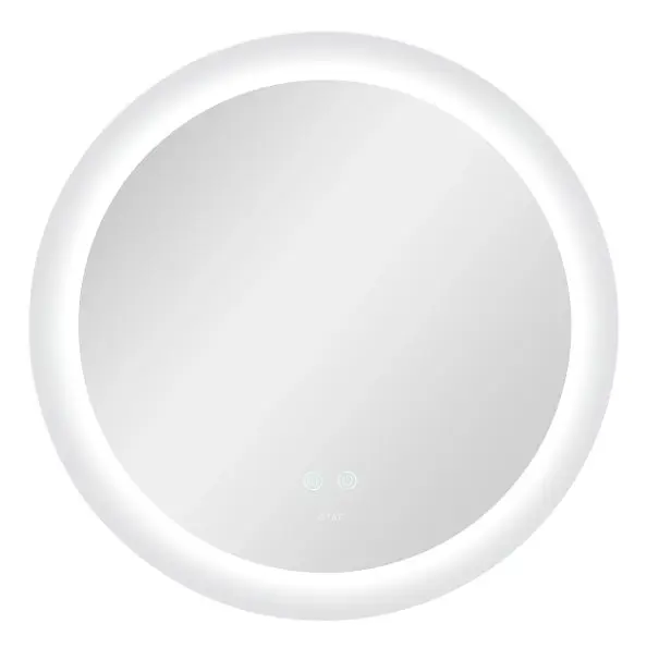 Дзеркало Qtap Taurus кругле з LED-підсвічуванням Touch QT2478R607 - фото 3
