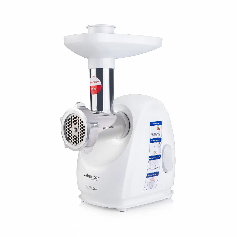 М'ясорубка Zelmotor 489.8 White - фото 5