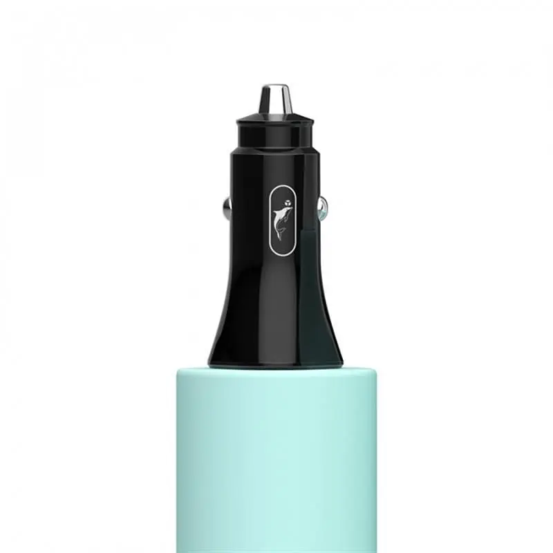 Автомобільний зарядний пристрій SkyDolphin SZ16 PD+QC3.0 (2USB, 3.1A) Black (SDAZP-000090) - фото 2