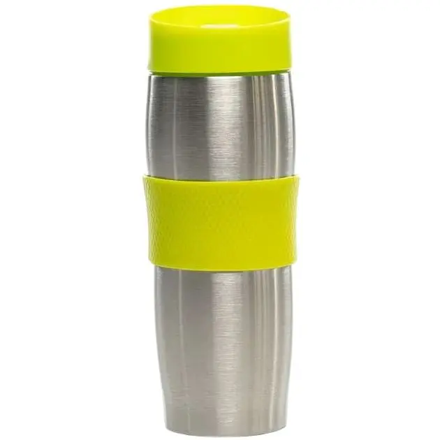 Термокружка Holmer Elegance TC-0380-SG сріблясто-зелена - фото 3