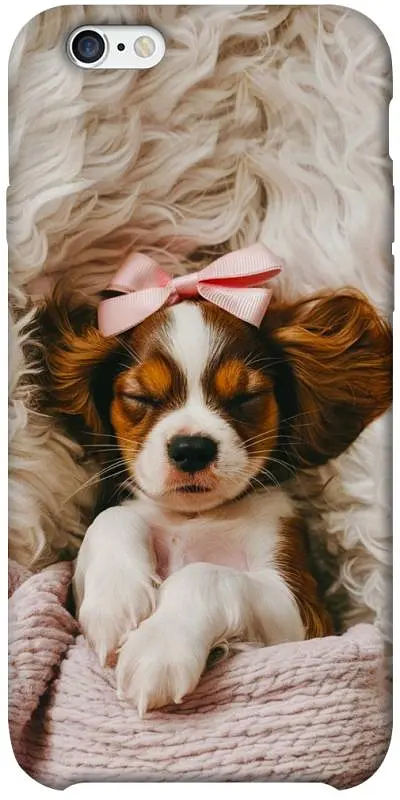 TPU чохол Demsky Sleepy spaniel для Apple iPhone 6/6s plus (5.5")