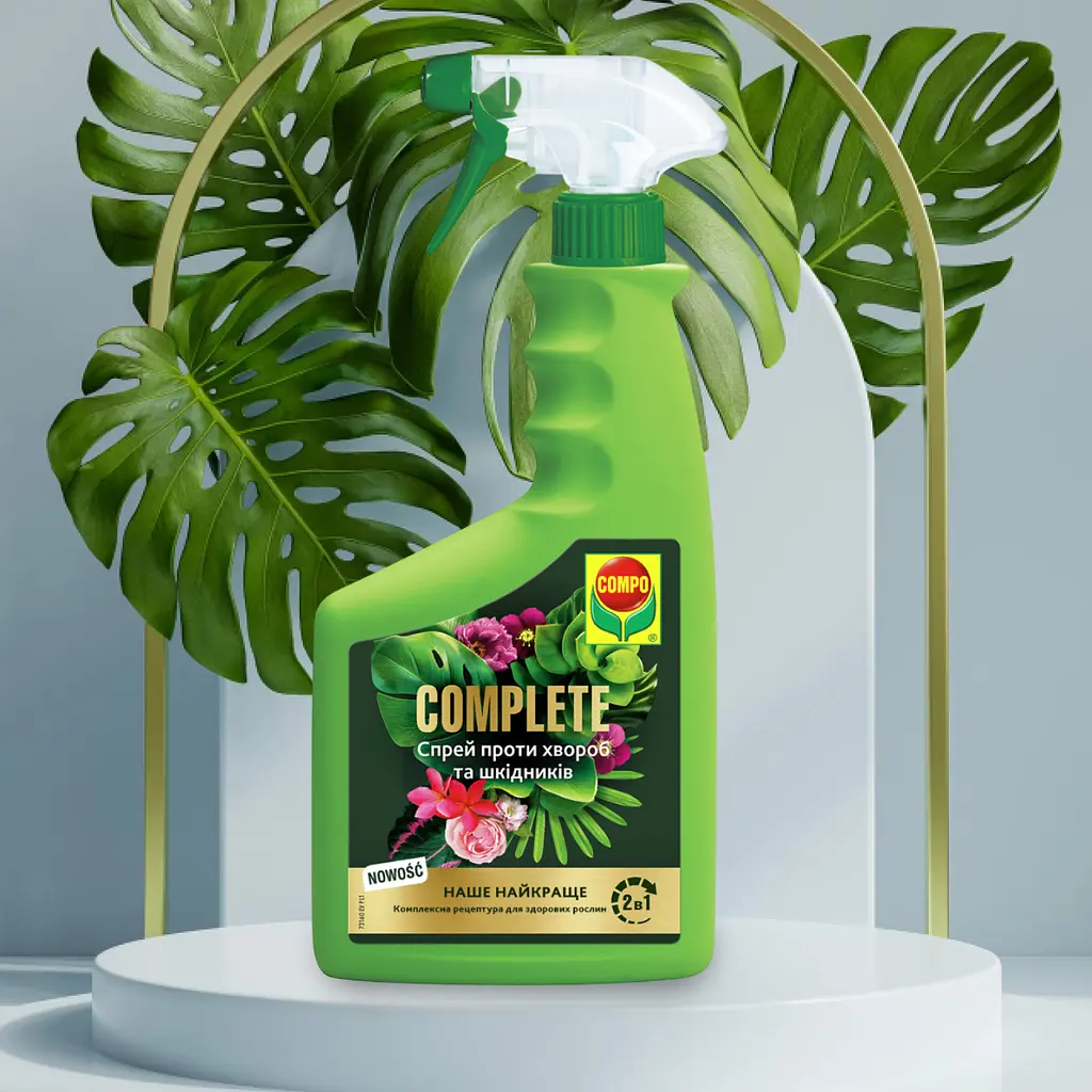 Спрей від хвороб і шкідників COMPO Complete® 2 в 1 500 мл - фото 3