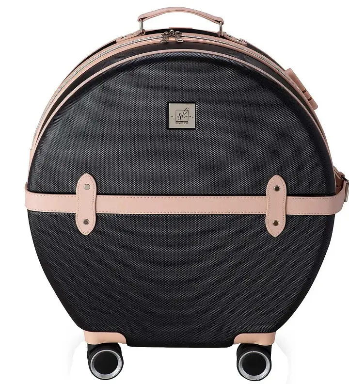 Чемодан Semi Line 20" (S) Black/Pink Cream (T5671-2) (DAS302670) - фото 4