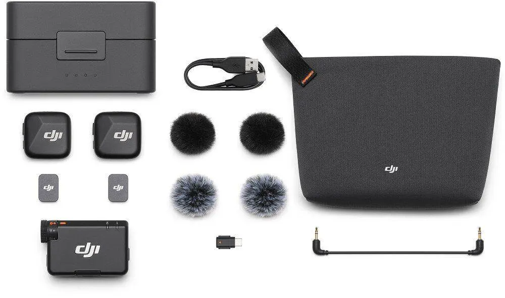 Петличний мікрофон DJI Mic Mini (1RX, 2TX, зарядний кейс) - фото 10