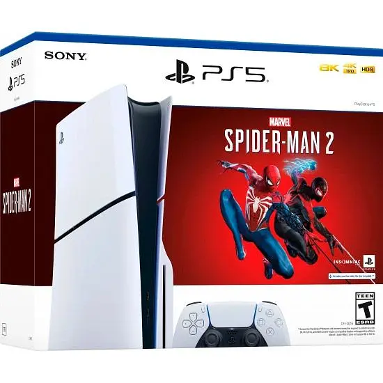 Ігрова консоль Sony PlayStation 5 Slim 1TB + Marvel`s Spider-Man 2 Bundle [102088] - фото 9